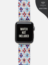 Floral Handcrafted Apple Watch Strap (38/40/41mm) - Tipsyfly