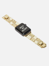 White enamel Ceramic Apple Watch Strap (38/40/41mm) - Tipsyfly