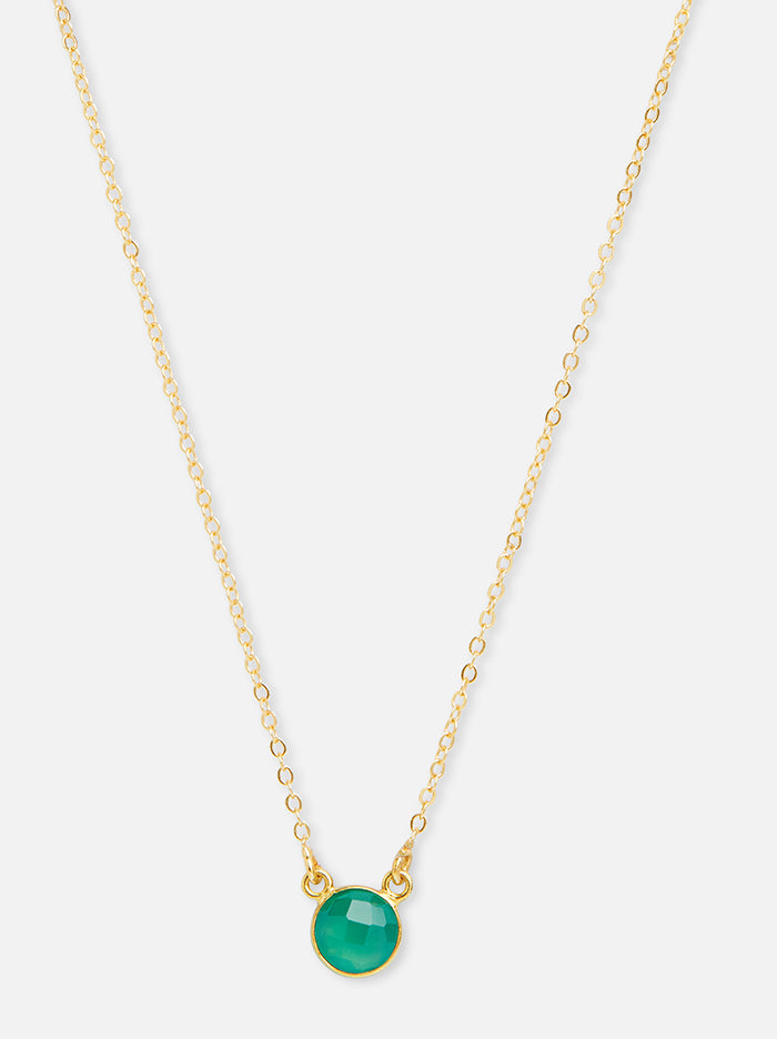 Emerald May Birthstone Necklace - Tipsyfly