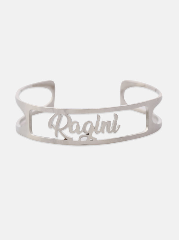 Silver Customized Name Cuff - Tipsyfly