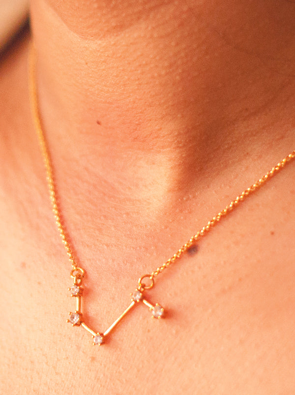 Tipsyfly Aries Constellation Necklace - Tipsyfly