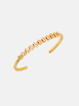 Gold Zircon Baguette Bracelet - Tipsyfly