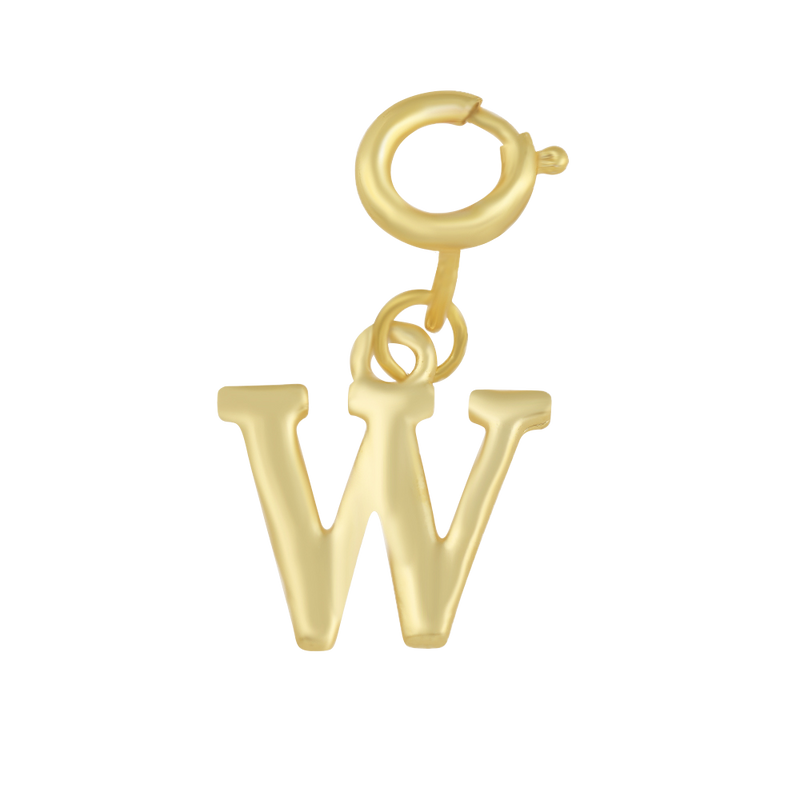 Gold Letter W - Tipsyfly