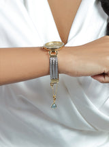 Sapphire gemstone watch charm - Tipsyfly