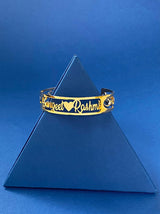 Gold Customized Dual name Love Cuff - Tipsyfly