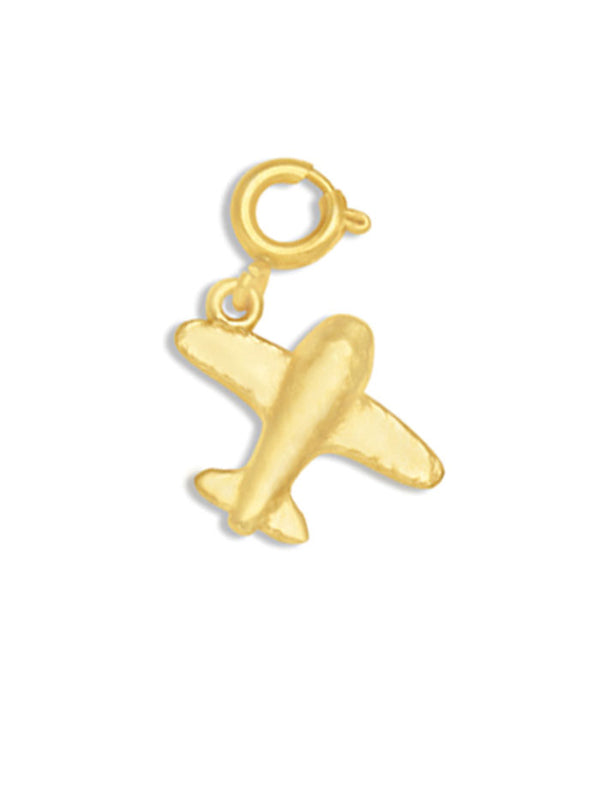 Tipsy Luxe Plane Charm - Tipsyfly