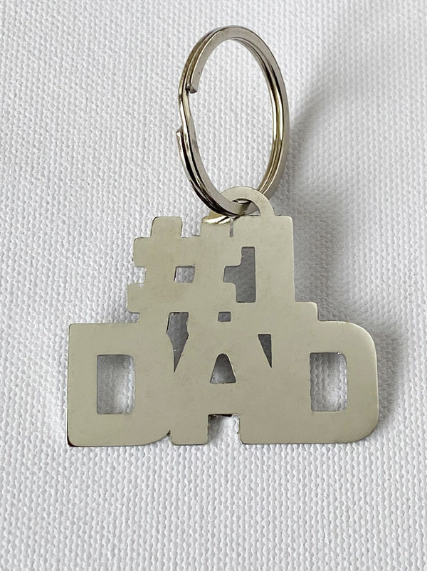 #1 DAD Keychain - Tipsyfly