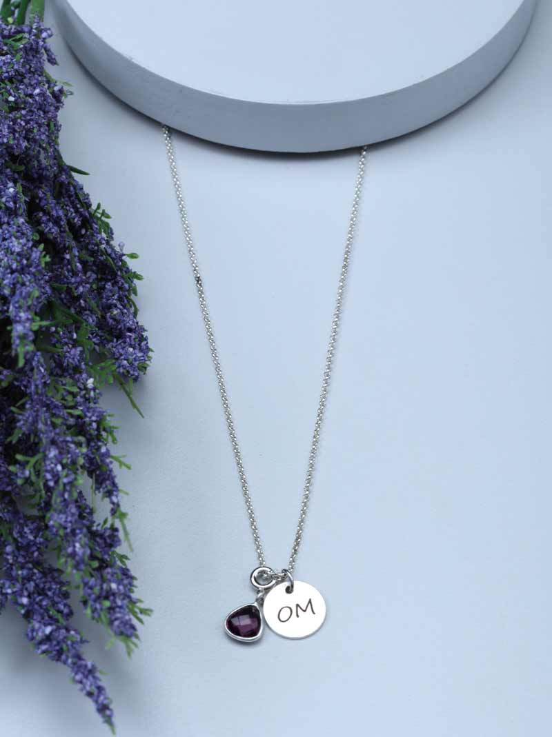 Tipsyfly Initial Charm Necklace - Tipsyfly