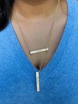 Reversible Bar Necklace - Tipsyfly