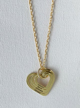 Personalised gold quad necklace - Tipsyfly